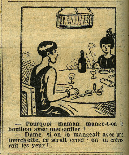 Le Petit Illustré 1934 - n°1555 - page 14 - Dessin sans titre - 29 juillet 1934