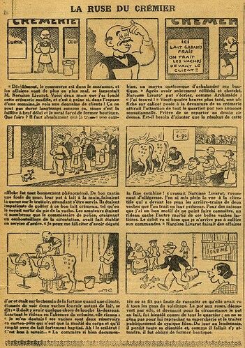 L'Epatant 1932 - n°1232 - page 14 - La ruse du crémier - 10 mars 1932