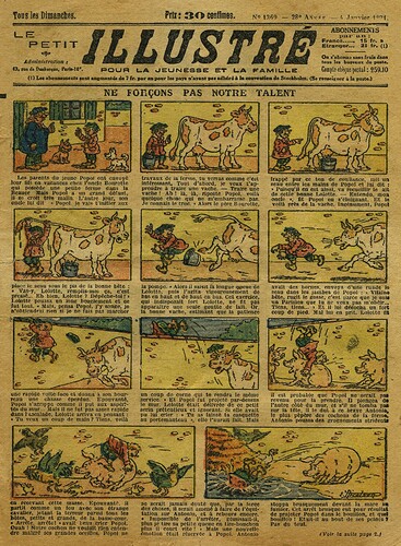 Le Petit Illustré 1931 - n°1370 - page 1 - 4 janvier 1931