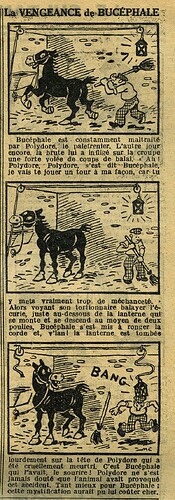 Le Petit Illustré 1934 - n°1543 - page 7 - La vengeance de Bucéphale - 6 mai 1934
