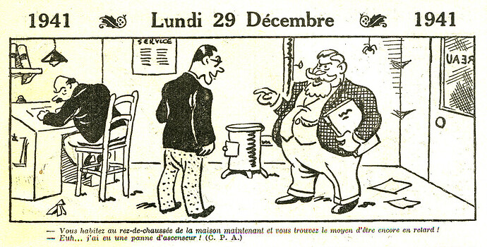 Almanach Vermot 1941 - 51 - Lundi 29 décembre 1941