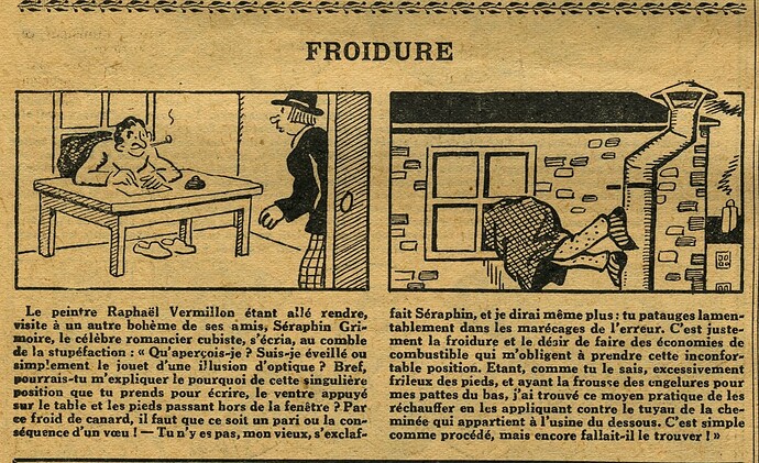 L'Epatant 1929 - n°1112 - page 12 - Froidure - 21 novembre 1929
