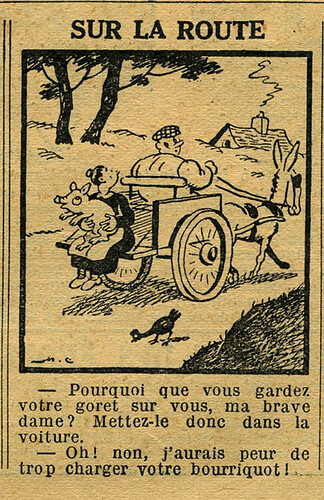 Le Petit Illustré 1932 - n°1438 - page 7 - Sur la route - 1er mai 1932