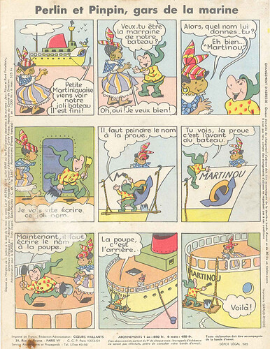 Perlin et Pinpin 1957 - n°51 - 22 décembre 1957 - page 8