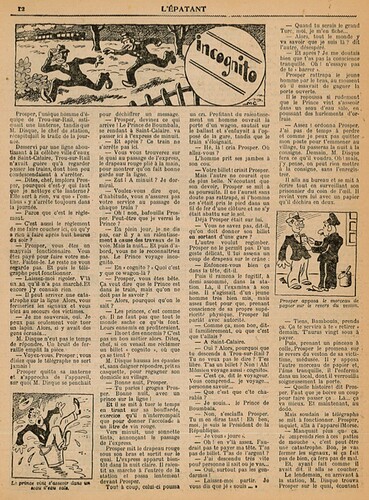 L'Epatant 1936 - n°1449 - Incognito - 7 mai 1936 - page 12