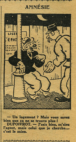 L'Epatant 1929 - n°1086 - page 7 - Amnésie - 6 juin 1929