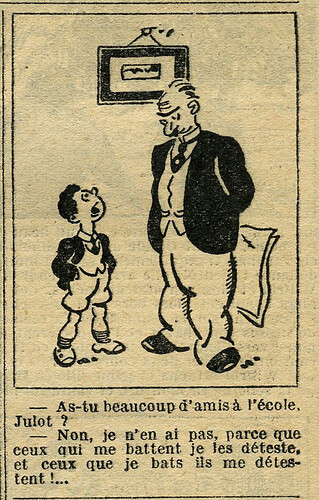 Le Petit Illustré 1933 - n°1483 - page 14 - Dessin sans titre - 12 mars 1933