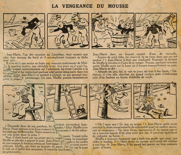 Le Petit Illustré 1936 - n°3 - La vengeance du mousse - 3 mai 1936 - page 3