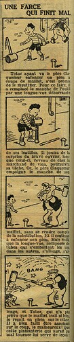 Le Petit Illustré 1934 - n°1554 - page 2 - Une farce qui finit mal - 22 juillet 1934
