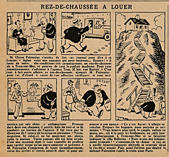 L'Epatant 1935 - n°1379 - Rez-de-chaussée à louer - 3 janvier 1935 - page 13