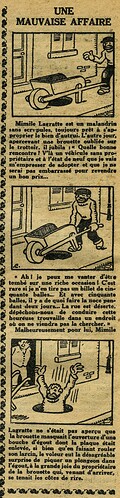 L'Epatant 1929 - n°1077 - page 12 -Une mauvaise affaire - 21 mars 1929