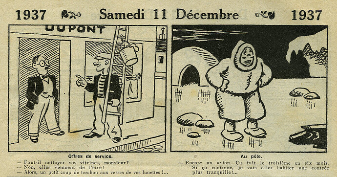 Almanach Vermot 1937 - 35 - Samedi 11 décembre 1937