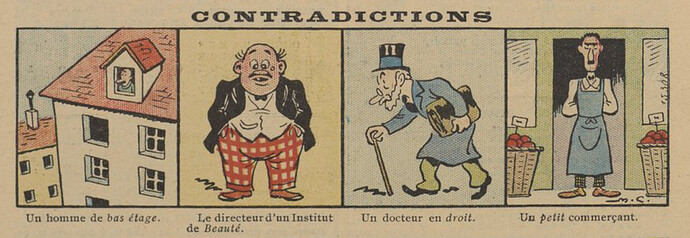 Guignol 1935 - n°44 - page 48 - Contradictions - 3 novembre 1935