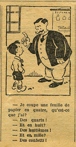 Le Petit Illustré 1932 - n°1430 - page 12 - Dessin sans titre - 6 mars 1932