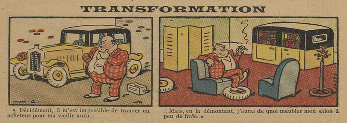 Guignol 1935 - n°19 - page 48 - Transformation - 12 mai 1935