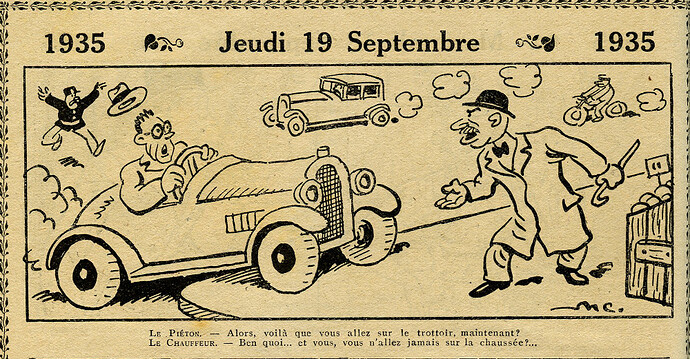 Almanach Vermot 1935 - 24 - Jeudi 19 septembre 1935