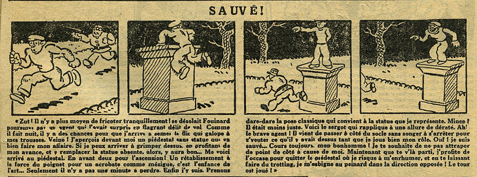 L'Epatant 1929 - n°1074 - page 7 - Sauvé ! - 28 février 1929