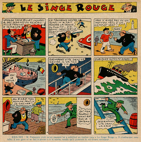 Pat épate 1949 - n°16 - Le Singe Rouge - 17 avril 1949 - page 17