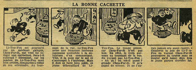 Le Petit Illustré 1931 - n°1388 - page 14 - La bonne cachette - 17 mai 1931