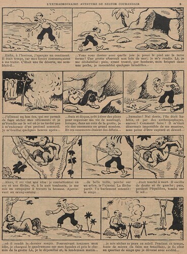 Guignol 1933 - n°252 - L'extraordinaire aventure de nestor Courandair - 30 juillet 1933 - page 3