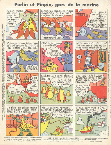 Perlin et Pinpin 1957 - n°11 - 17 mars 1957 - page 8