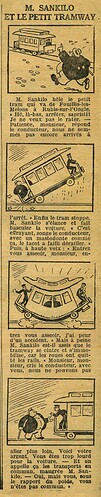 Le Petit Illustré 1932 - n°1430 - page 2 - M. Sankilo et le petit tramway - 6 mars 1932