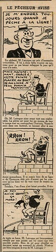Le Petit Illustré 1937 - n°48 - Le pêcheur avisé - 14 mars 1937 - page 8