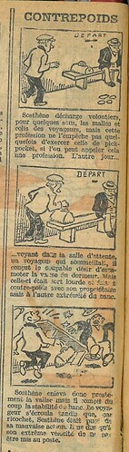 Cuvillier - Le Petit Illustré - n°1189 - 24 juillet 1927 - Contrepoids