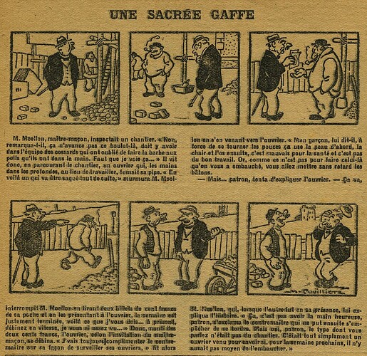 L'Epatant 1926 - n°918 - page 11 - Une sacrée gaffe - 4 mars 1926