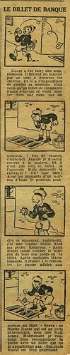 Le Petit Illustré 1931 - n°1370 - page 2 - Le billet de banque - 11 janvier 1931
