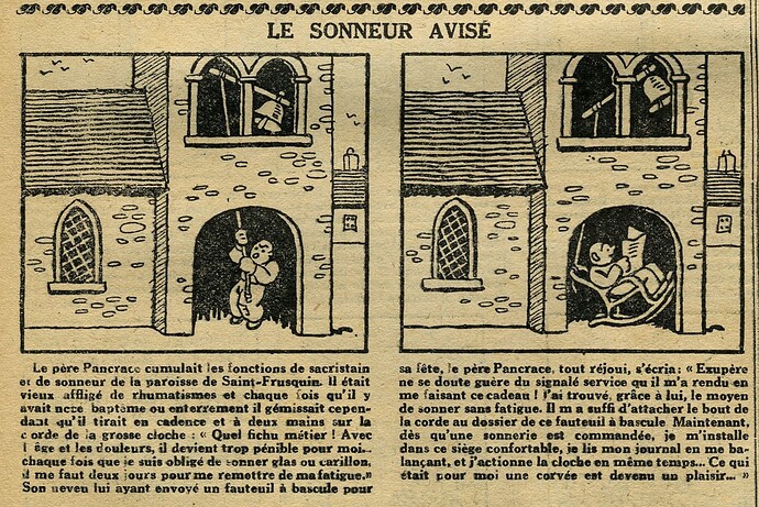 L'Epatant 1932 - n°1262 - page 14 - Le sonneur avisé - 6 octobre 1932