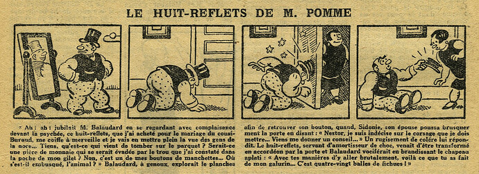 L'Epatant 1930 - n°1130 - page 14 - Le huit-reflets de M. Pomme - 27 mars 1930