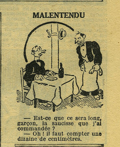 Le Petit Illustré 1930 - n°1328 - page 7 - Malentendu - 23 mars 1930