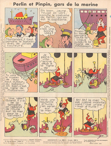 Perlin et Pinpin 1957 - n°50 - 15 décembre 1957 - page 8