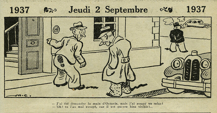 Almanach Vermot 1937 - 27 - Jeudi 2 septembre 1937