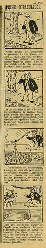 Le Petit Illustré 1928 - n°1227 - page 7 - Pêche miraculeuse - 15 avril 1928