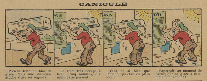 Guignol 1936 - n°19 - page 48 - Canicule - 10 mai 1936