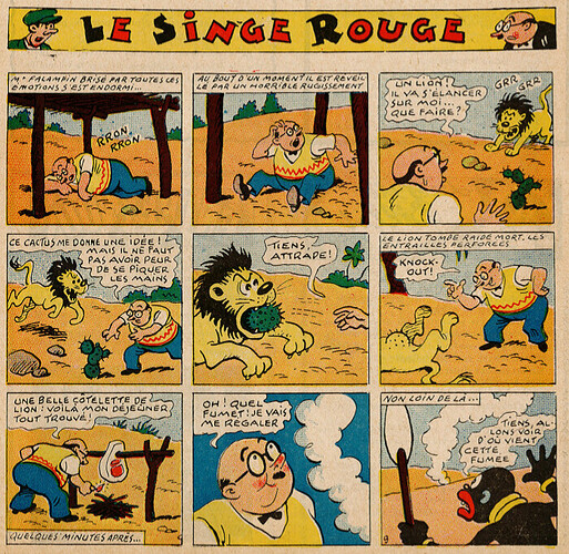 Pat épate 1949 - n°22 - Le Singe Rouge - 29 mai 1949 - page 1