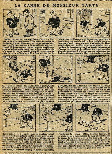 L'Epatant 1932 - n°1253 - page 10 - La canne de Monsieur TARTE - 4 août 1932