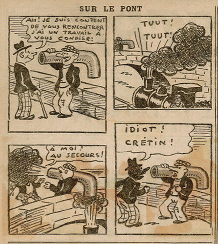 Le Petit Illustré 1937 - n°40 - Sur le pont - 17 janvier 1937 - page 2