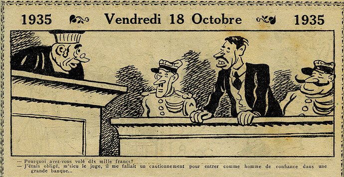 Almanach Vermot 1935 - 27 - Vendredi 18 octobre 1935