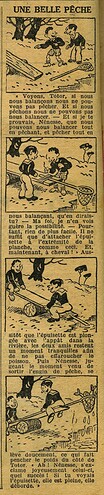 Le Petit Illustré 1932 - n°1436 - page 2 - Une belle pêche - 17 avril 1932