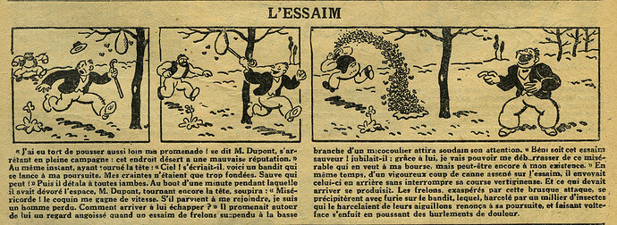 L'Epatant 1930 - n°1148 - page 7 - L'essaim - 31 juillet 1930