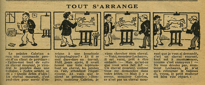 Cri-Cri 1928 - n°499 - page 13 - Tout s'arrange - 19 avril 1928