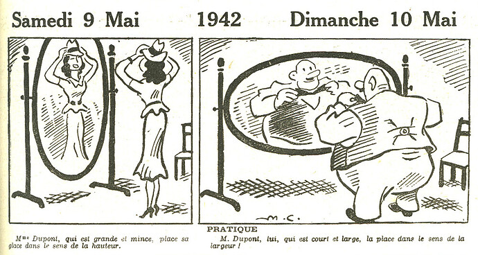 Almanach Vermot 1942 - 25 - Pratique - Samedi 9 et Dimanche 10 mai 1942