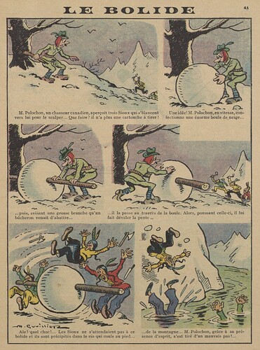 Guignol 1936 - n°27 - page 41 - Le bolide - 5 juillet 1936