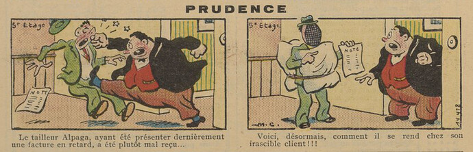Guignol 1935 - n°30 - page 48 - Prudence - 28 juillet 1935