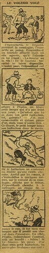 Cri-Cri 1928 - n°530 - page 2 - Le voleur volé - 22 novembre 1928
