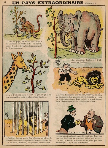 Guignol 1931 - n°164 - page 14 - Un pays extraordinaire - 1er mars 1931