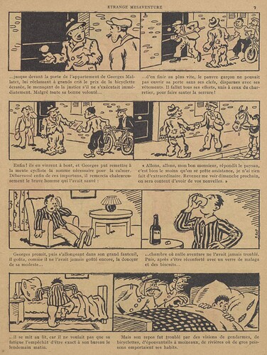 Guignol 1934 - n°6 - Etrange mésaventure - 11 février 1934 - page 7